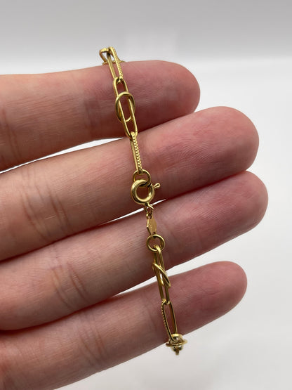 18ct gold bracelet