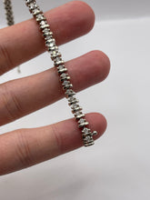 Load image into Gallery viewer, 9ct white gold diamond bracelet
