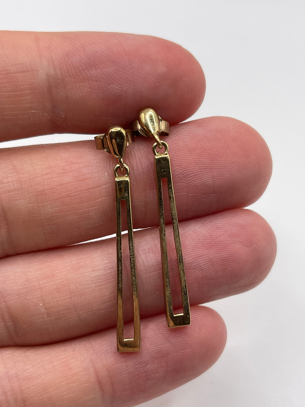 9ct gold earrings