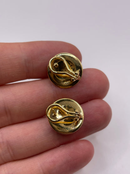 Clogau 9ct gold earrings