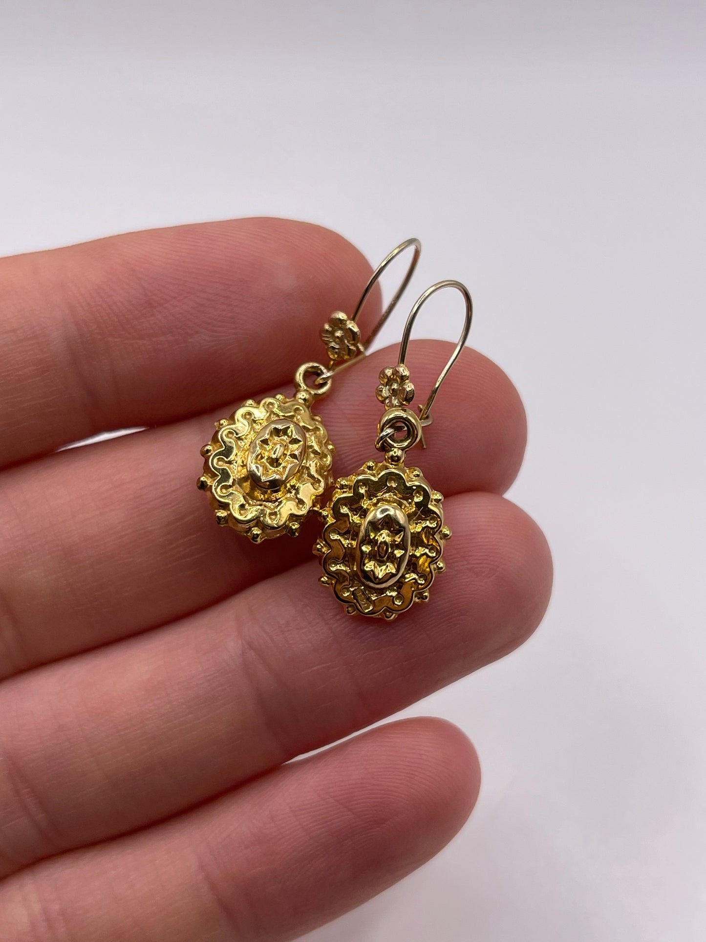 9ct gold earrings