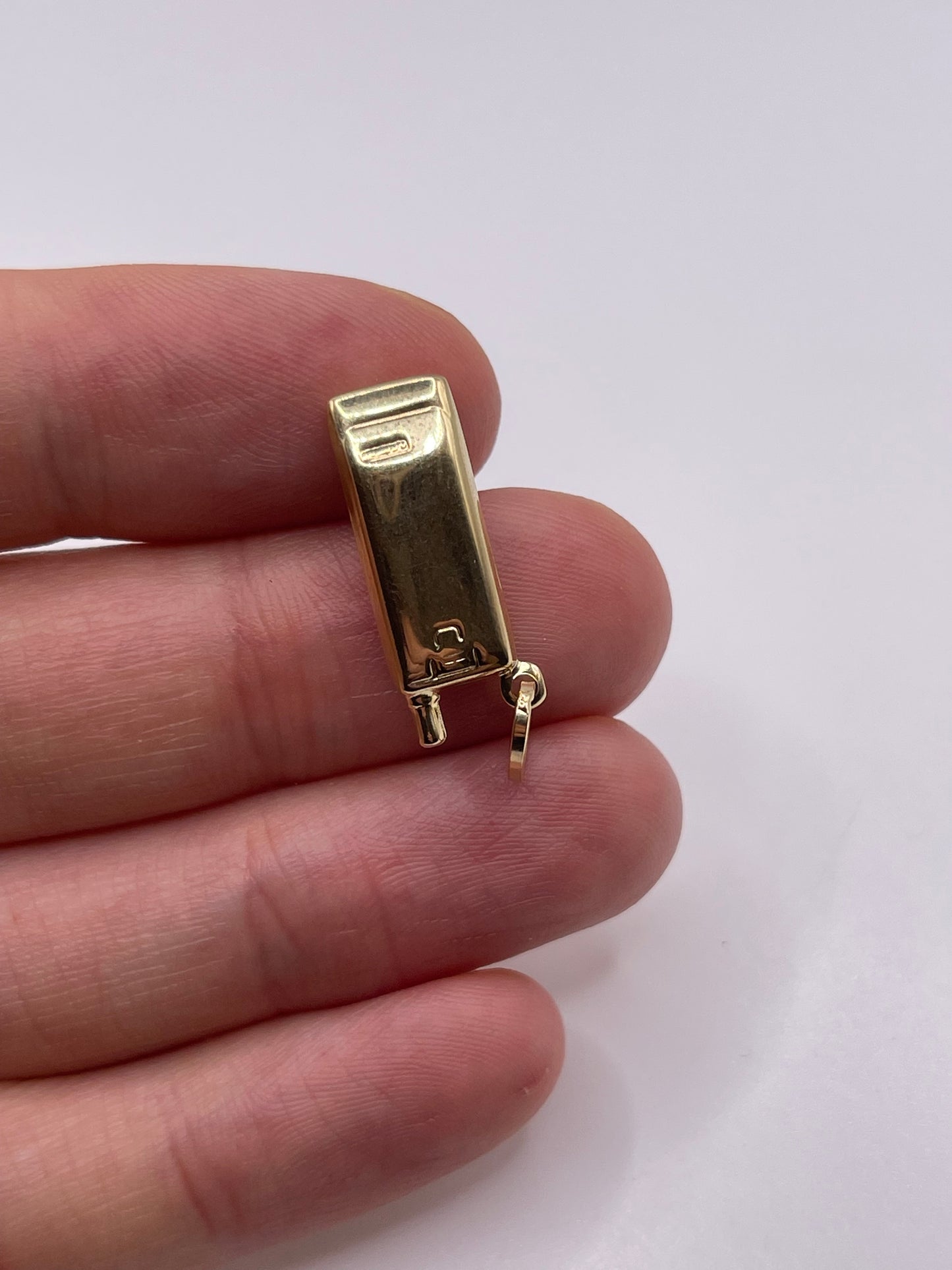 9ct gold mobile phone charm