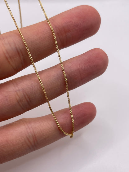 9ct gold chain 258