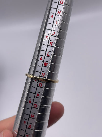 9ct gold quartz and zircon ring