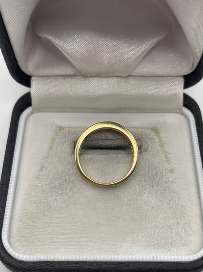 9ct gold diamond ring