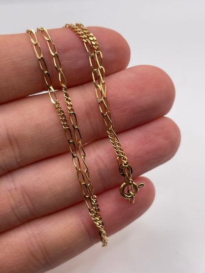 9ct gold chain 234