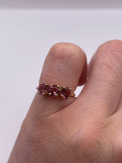 9ct gold tourmaline ring