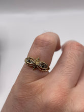 Load image into Gallery viewer, 9ct gold sapphire and diamond ring
