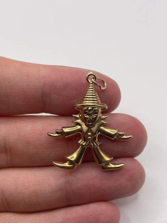 9ct gold pixie charm