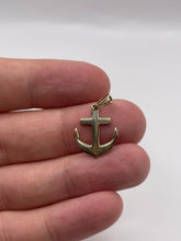 Load image into Gallery viewer, 9ct gold anchor charm
