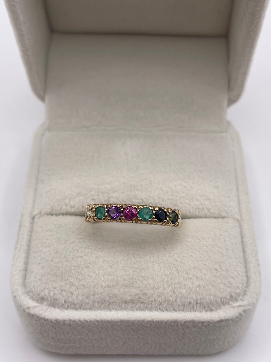 9ct gold dearest ring