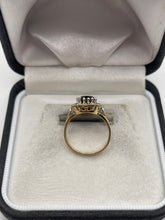 Load image into Gallery viewer, 9ct gold sapphire and diamond ring
