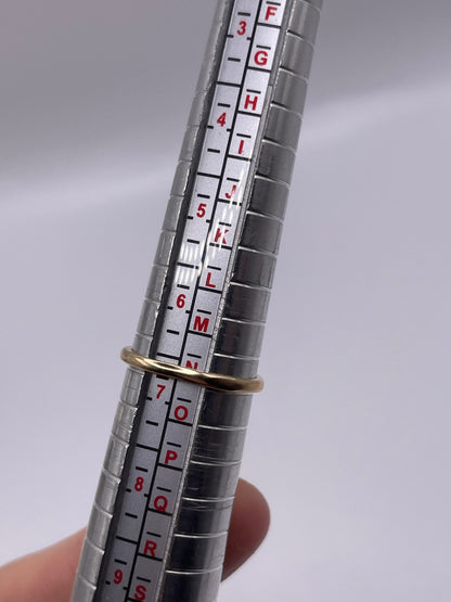 9ct gold diopside ring