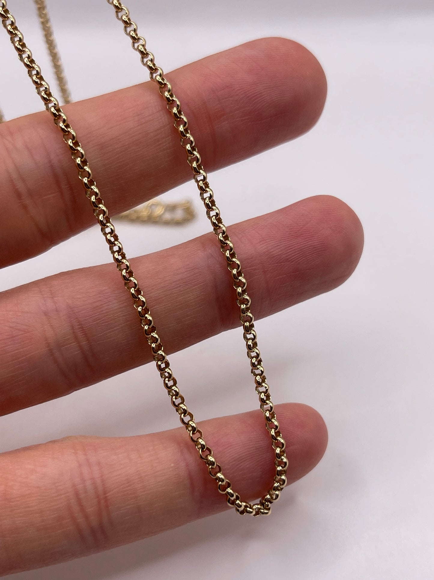 9ct gold chain 525