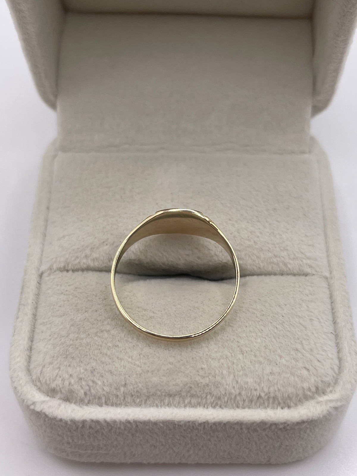 9ct gold signet ring