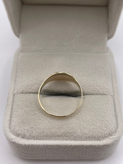 9ct gold signet ring