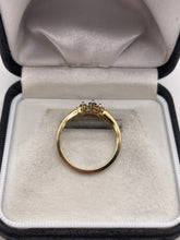 Load image into Gallery viewer, 9ct gold tanzanite and diamond ring
