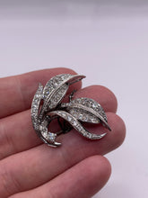 Load image into Gallery viewer, 18ct white gold diamond brooch
