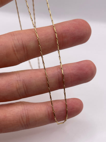 9ct gold chain 523