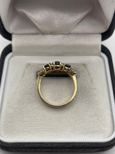 Load image into Gallery viewer, 9ct gold sapphire ring
