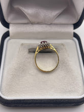 Load image into Gallery viewer, 18ct gold ruby and diamond ring
