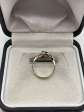 Load image into Gallery viewer, 9ct gold sapphire and diamond ring
