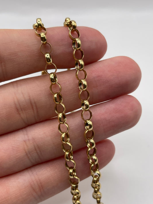 9ct gold chain 418