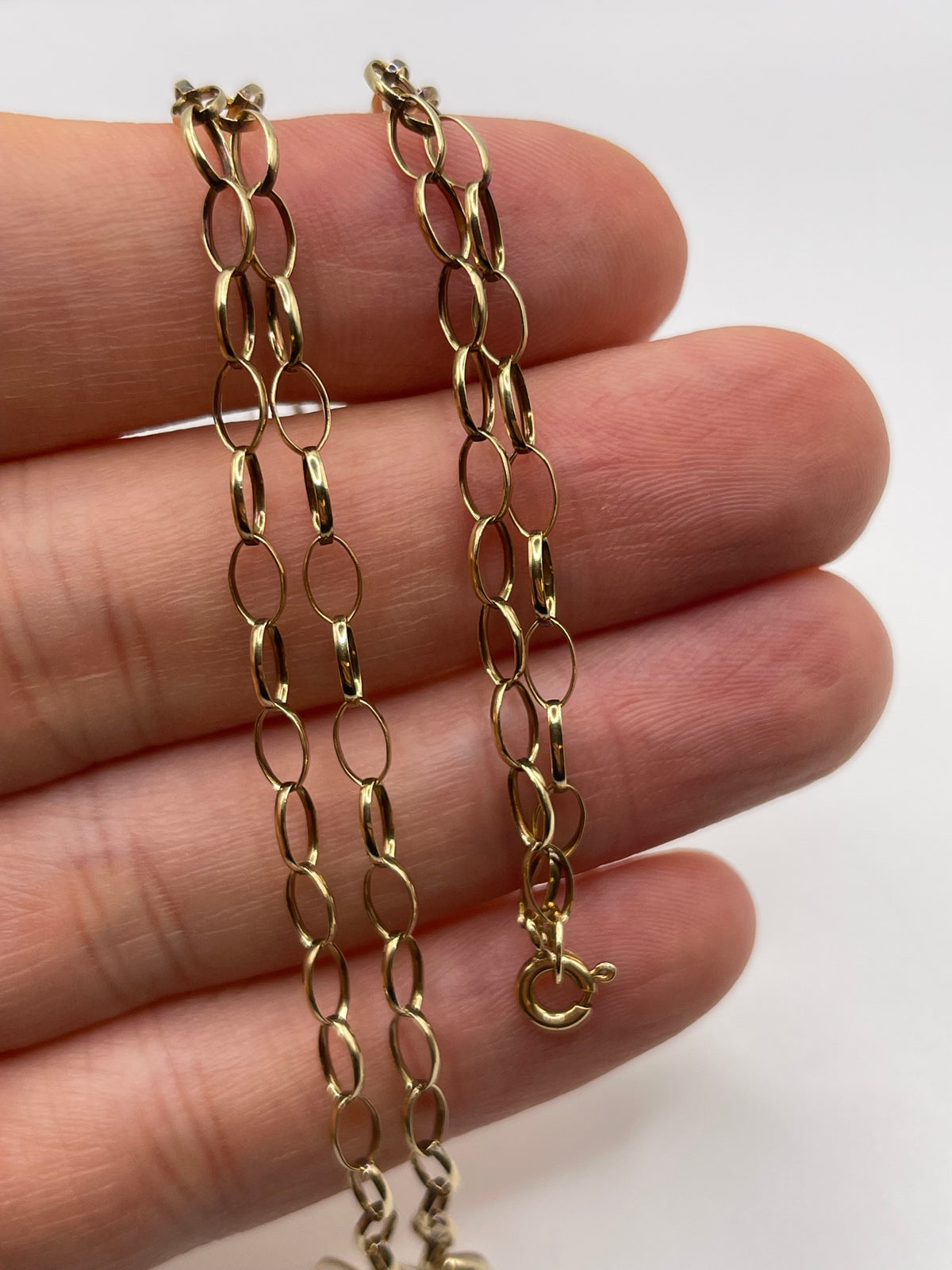 9ct gold chain 585