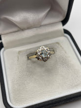 Load image into Gallery viewer, 9ct gold topaz and diamond ring
