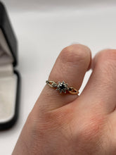 Load image into Gallery viewer, 9ct gold sapphire and diamond ring
