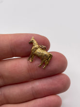 Load image into Gallery viewer, 9ct gold horse charm
