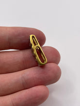 Load image into Gallery viewer, 18ct gold emerald and diamond pendant
