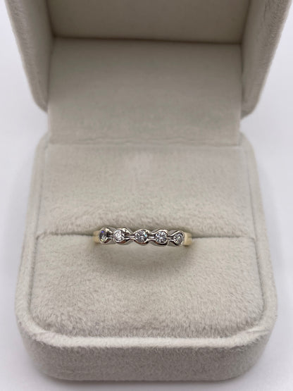 14ct gold diamond ring