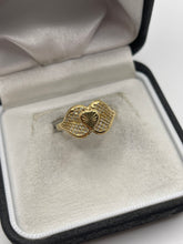 Load image into Gallery viewer, 9ct gold heart ring
