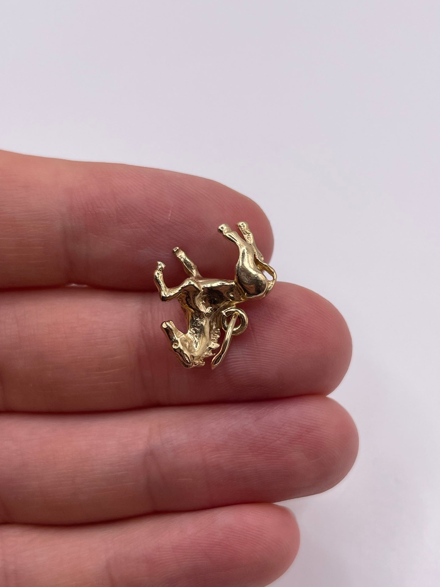 9ct gold horse charm