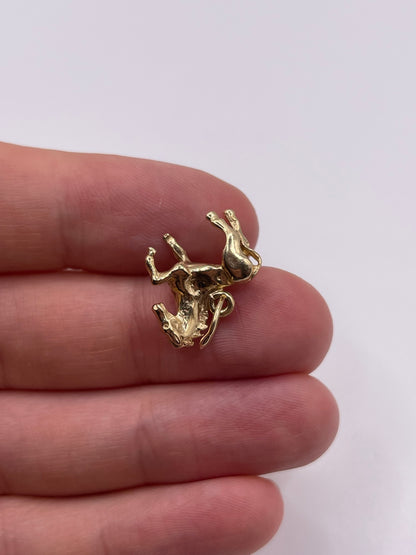9ct gold horse charm