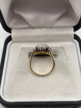 Load image into Gallery viewer, 18ct gold opal and diamond ring
