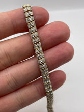 Load image into Gallery viewer, 9ct gold diamond bracelet

