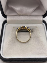 Load image into Gallery viewer, 14ct gold tanzanite and diamond ring
