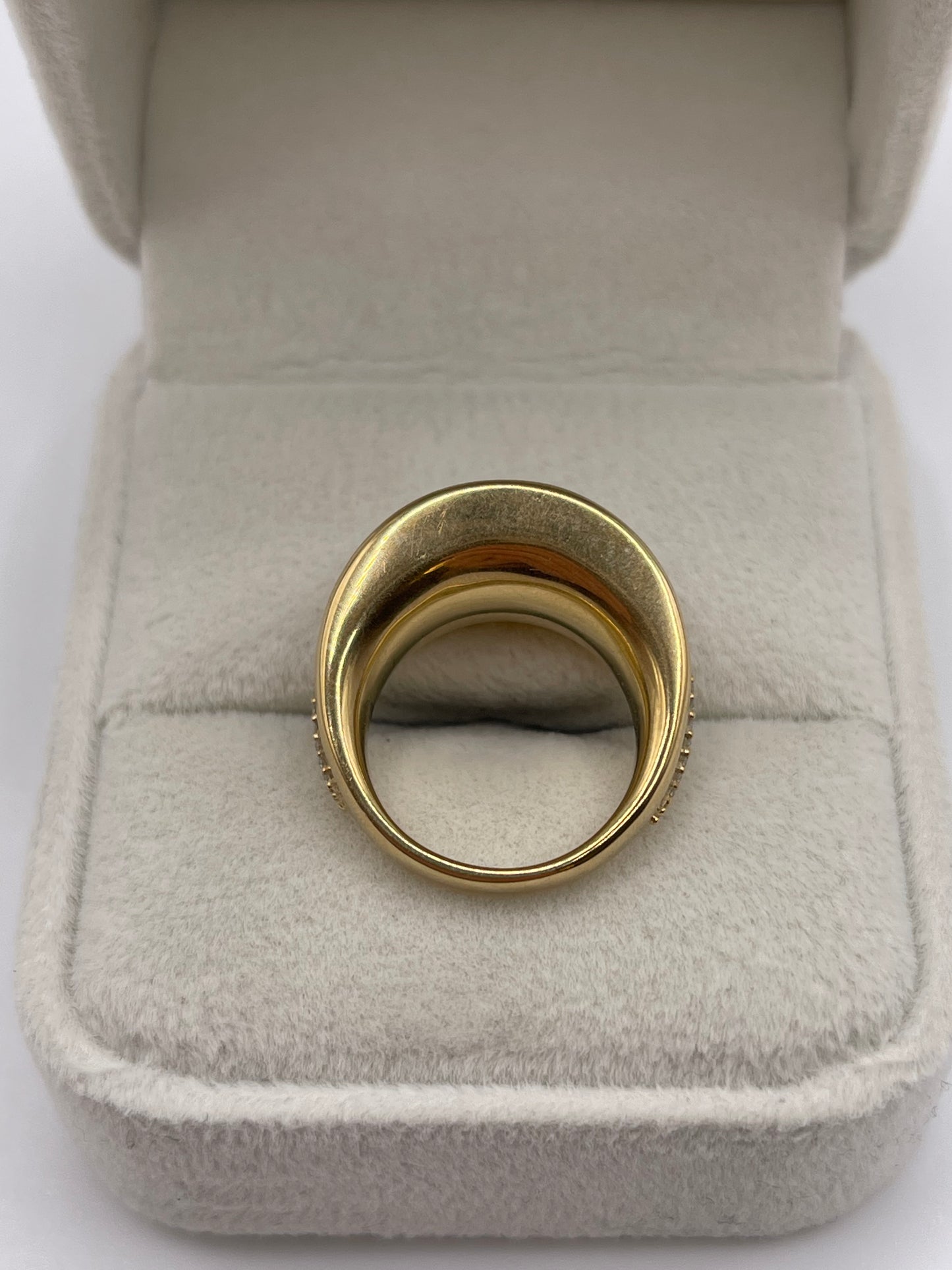 9ct gold diamond ring