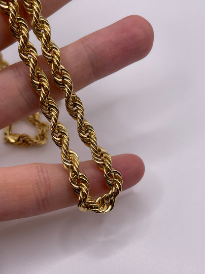 9ct gold chain 223
