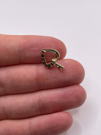 9ct gold dearest heart pendant