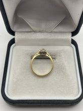 Load image into Gallery viewer, 18ct gold diamond cluster ring
