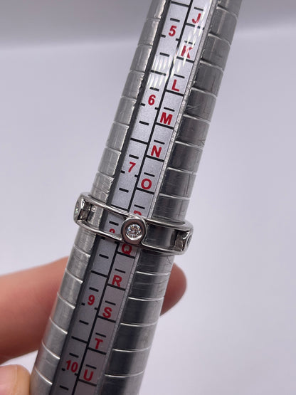 18ct white gold diamond eternity ring