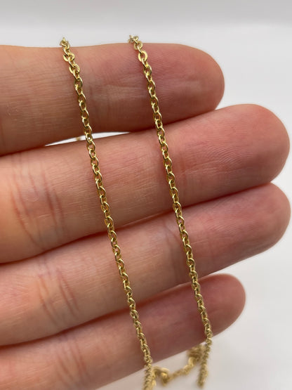 9ct gold chain 592