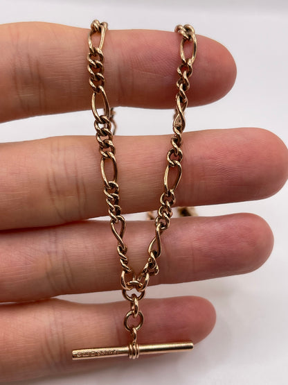 9ct rose gold chain 651