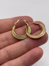 Load image into Gallery viewer, 9ct gold creole earrings
