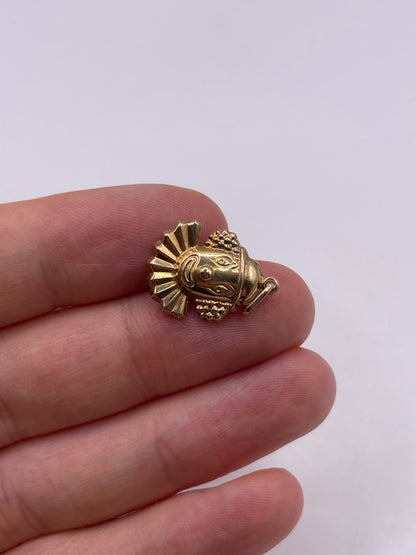 9ct gold clown charm