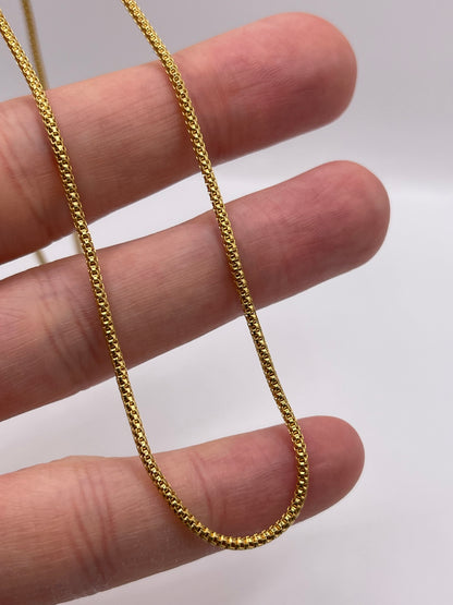9ct gold chain 128