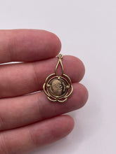 Load image into Gallery viewer, 9ct gold coin pendant
